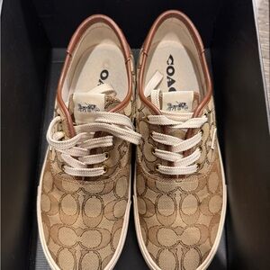 Coach Khaki Citysole Skate Sneakers